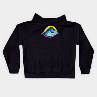 Neon Eye Kids Hoodie